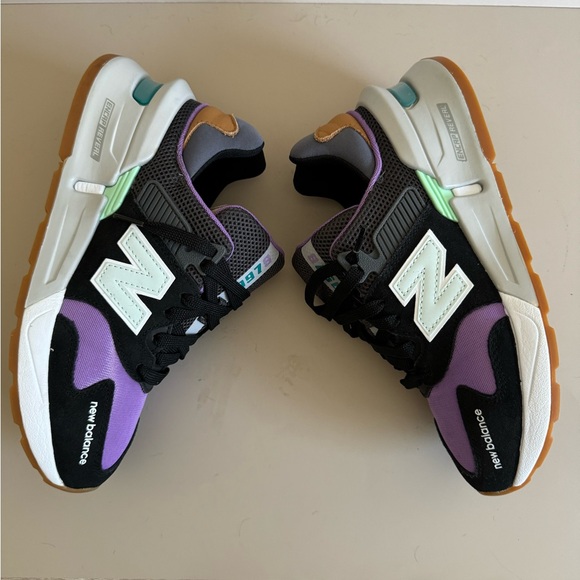 New balance 997 Sport ‘Black neo violet’ sneaker women’s Sz 7.5 - Picture 11 of 12